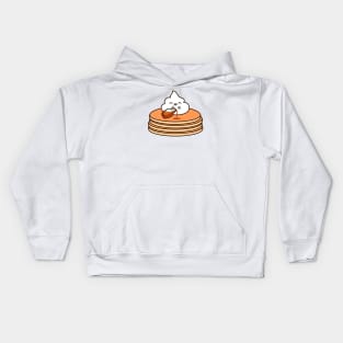 Lil Whip On Pancake Kids Hoodie